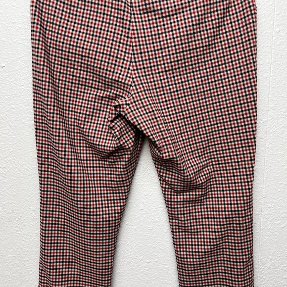 Hollister Gingham Ankle Pants Womens Medium Academia Office Career Workwear Chic - Picture 8 of 13